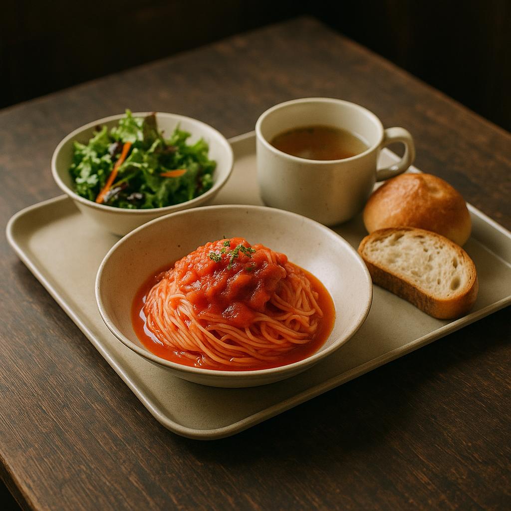 冷製パスタランチ